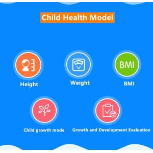 Folding Type Child Weight Height Measurement Scale Electronic Scale For Kids