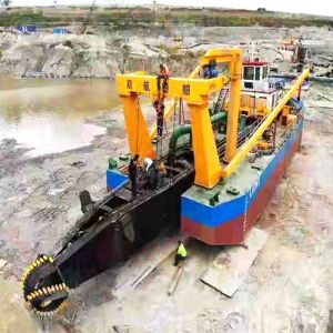 800mm Pipe Diameter Cutter Suction Dredger for Multi-Function River Sand