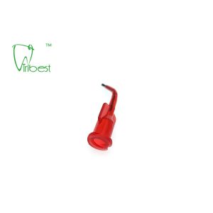 Disposable Cleaning Micro Capillary Tips PP Material Dental Needles