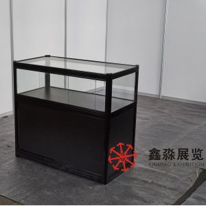 Aluminum Foldable Showcase, rentable foding cabinet for display, exhibition