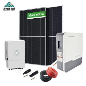 Cheap Customized Complete Home Solar Home Power System with 5kw 6kw 8kw 10kw Output Voltage for sale