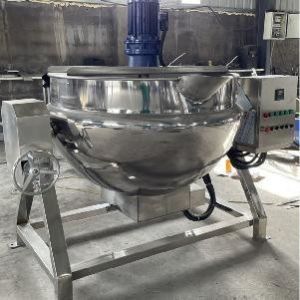 Large Capacity Cooking Pot Automatic Vegetable Cooking Mixer Industrial Meat