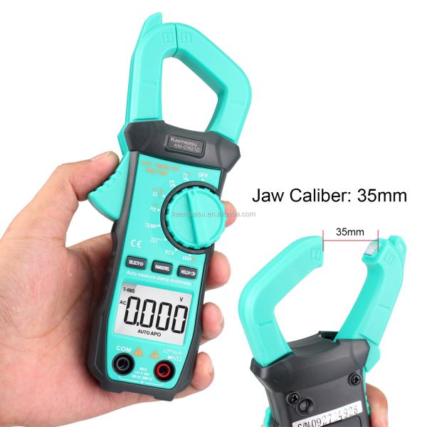 Portable Digital Multimeter With Voltage Detector And Clamp Measuring Resistance
