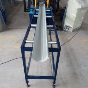 Half Round Gutter Roll Forming Machine Galvanized Steel With 0.3mm-0.8mm