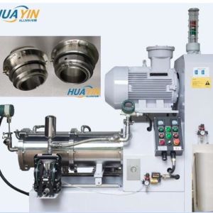 Cheap 30Litre Disc Type Grinding Machine Bead Mill Machine With Sic Ceramic Inner Chamber For Food Addictive, Chocolate for sale