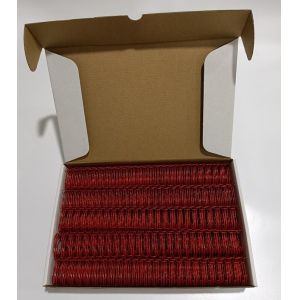 Spiral Wire Gold Double Wire O Binding 1.5mm Thick For Notebook