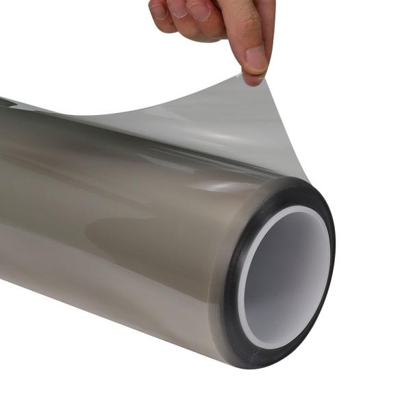 Quality 100um Clear Rear Projection Film 3D Holographic 30m Length For Window Store wholesale