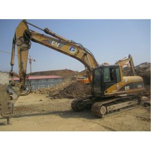 320C used hammer excavator 2003