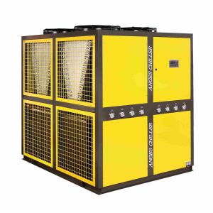 China 40hp Capacity Water Chiller Portable Small Environment Friendly Air Cooled on sale