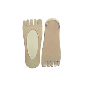 Custom Knitted Women'S Footie Socks Mesh Fishnet Five Toe Socks