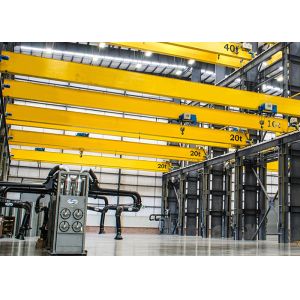 Hoist 30ton Single Beam Overhead EOT Crane Anti Fall