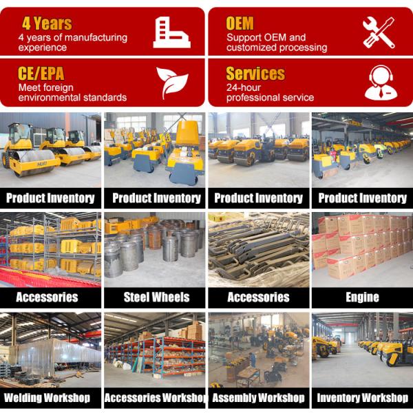 High Quality Ride on Double Drum Hydraulic Vibratory Road Roller Mini Compactor Roller for Sale