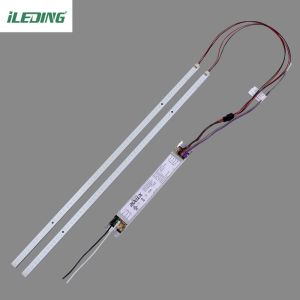 Office Replace Tube 2FT Led Magnetic Light Troffer Linear retrofit Kit 20W