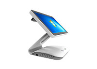 Quality True Flat POS Machine With Printer 4GB RAM 80 Mm Windows10 System wholesale