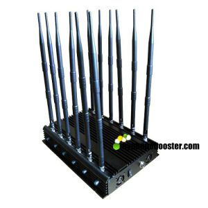 12 Channels 30W High Power Adjustable Mobile Phone Signal Jammer Blocker Shield