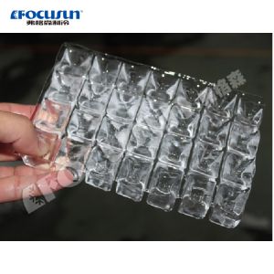 Commercial Cube Ice Maker Machine with Transparent Design and Automatic