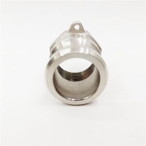 NPT Camlock Quick Couplings BSPT Type A Camlock Fitting Aluminum Alloy EN 12266