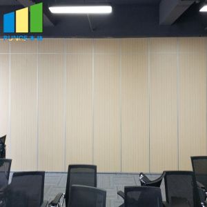 Wooden Sliding Folding Sound Proof Partitions Removable Office Partition