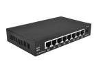 ​10 100M 8 Port Fast Ethernet Switch External Power Adapter Supply Fiber
