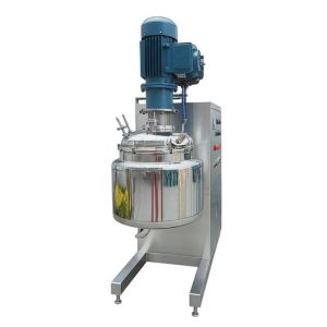 Cheap Vacuum Emulsifying Machine with SUS316L Contacted Part Material and Frame Wall Scraper Mixing for Cosmetic Production for sale