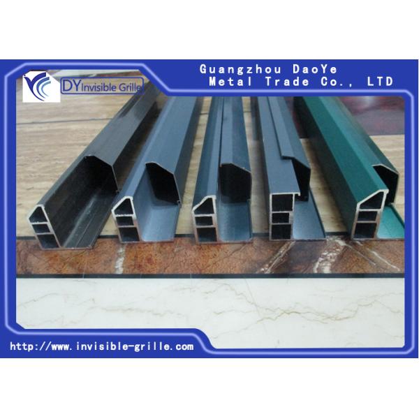Balcony Invisible Grilles Aluminium Rail Track High Rise Building Children Pretection