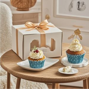 Gift Small Pastry Boxes Cake Packaging Bakery Disposable Containers Dessert With