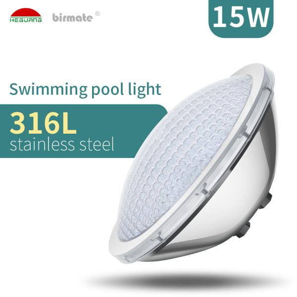 Quality SS316L 110W Waterproof Underwater LED Lights Swimming Pool Transparent PC wholesale