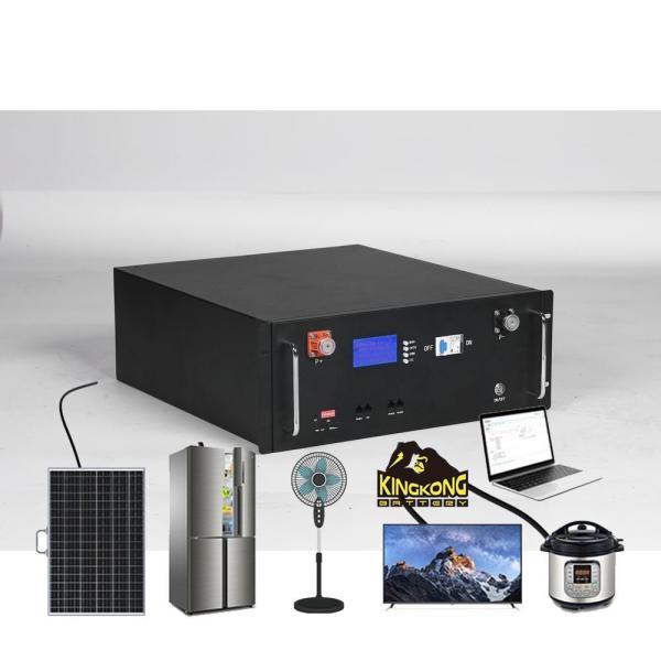 10kWh To 40kWh Rack Mounted Lithium Ion Battery For Home Solar Energy Storage