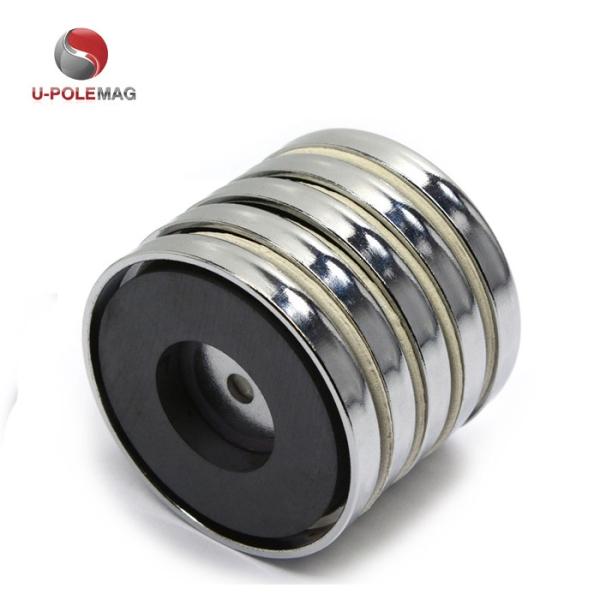 ±1% Ferrite Magnetic Fastener Round Base Pot Magnet for General Tools Instruments