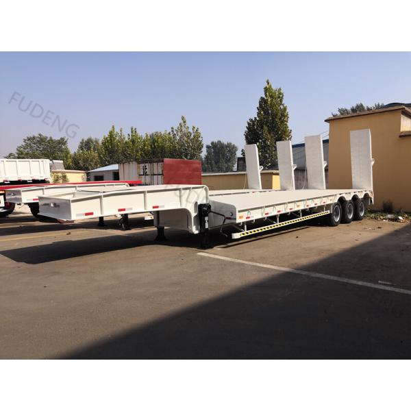 3 Axles 13M Excavator Transport Low Bed Semi Trailer