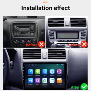 10 Inch Car GPS Navigation System 10.0 Car Video Player for Honda Accord VII
