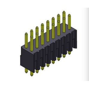 Pin Header Connector 2.54mm Dual Row DIP TYPE 2*2PIN To 2*40PIN H=7.40MM
