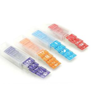 35pcs Box Set Of Prepared Glass Microscope Slides On Animals Insects Plants