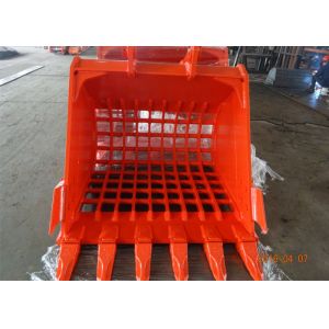 Doosan DX 480 Excavator Bucket Attachments 2.85 Cum Skeleton / Grating Bucket