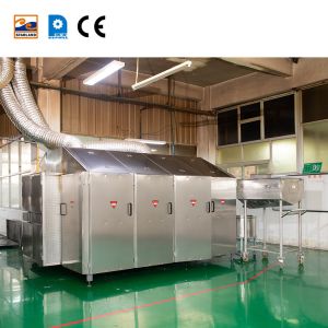 28 Baking Plates Wafer Cone Manufacturing System Automatic Operation