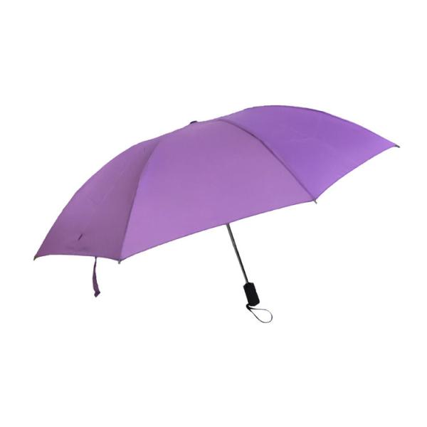 Quality Windproof Folding Pongee Fabric Promotional Umbrella wholesale