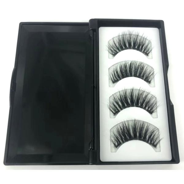 Quality Waterproof 100 Mink Magnetic Lashes Boots Hypoallergenic Glue - Free wholesale