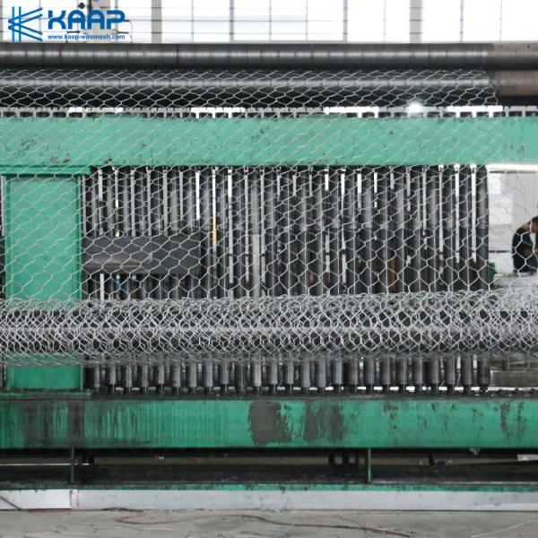 0.3m Width Galvanised Woven Gabion Baskets