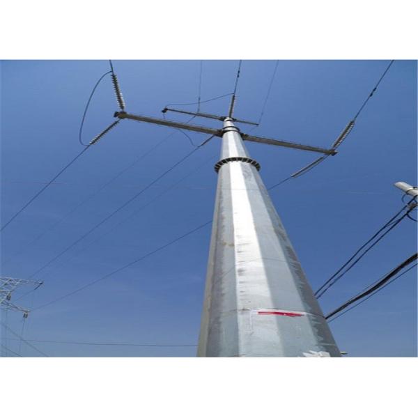 Quality 5 - 70m Power Monopole Transmission Tower Tensile Tested High Capacity wholesale