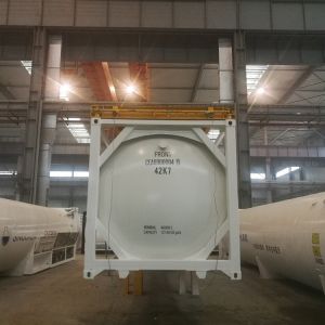 20ft 40ft T75 Liquid Oxygen ISO Container Length 6058mm