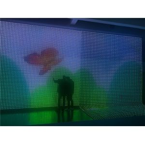 Waterproof IP67 Pixel Pitch 8.3cm Led Mesh Curtain
