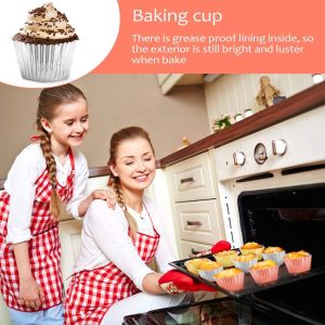 Aluminum Foil Paper Baking Cup Cupcake Muffin Liner
