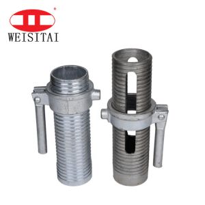 China 210mm Length Galvanized Fastening Prop Sleeve Scaffolding Replacement Parts on sale