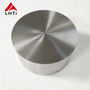 Industrial Gr1 Titanium Round Disc in Matal Gray ASTM B381 Standard