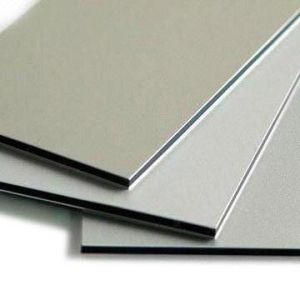 Building Silver AA5005 1250mm*3050mm ACM Sign Panels