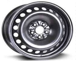 China 10 16 Inch 5 Lug Steel Wheel Rim 5x114.3 White With Red Line on sale