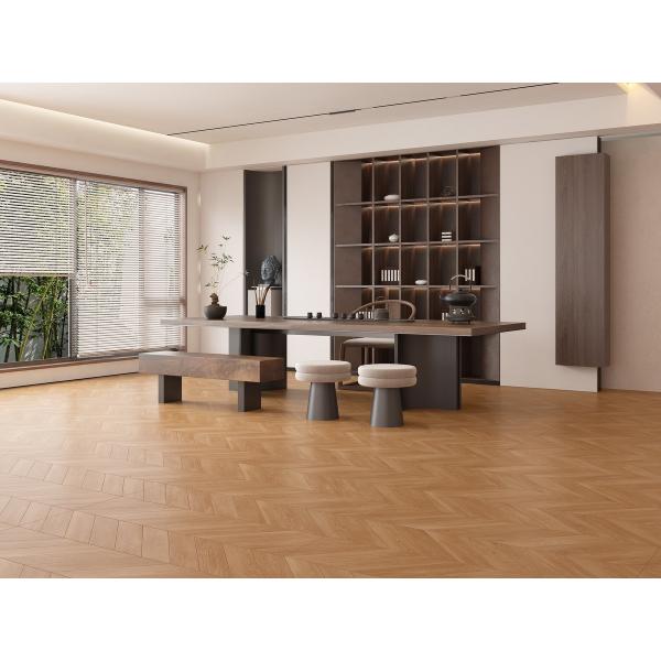 AAA Grade Brown Wooden Porcelain Tiles 600x1200mm