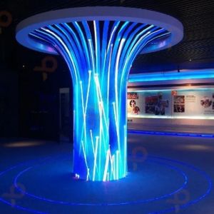 Flexible Programmable LED Display Module , Curved LED Screen Wall P2.5