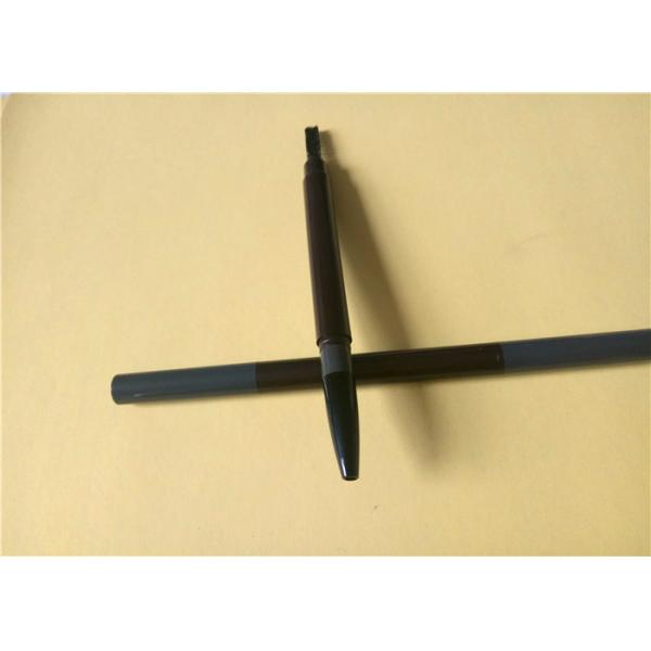 Automatic ABS Waterproof Eyebrow Pencil With Brush Tube Packaging ISO