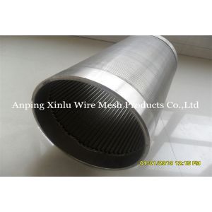 8 5 / 8 " Water Well Continuous Slot Screen V Wedge Shaped Metal Material